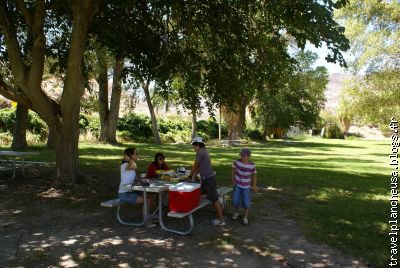 Oasis : pic nique &agrave; l'am&eacute;ricaine